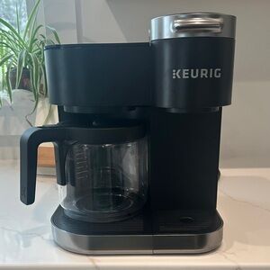 Keurig Black and Silver Coffee Brewer